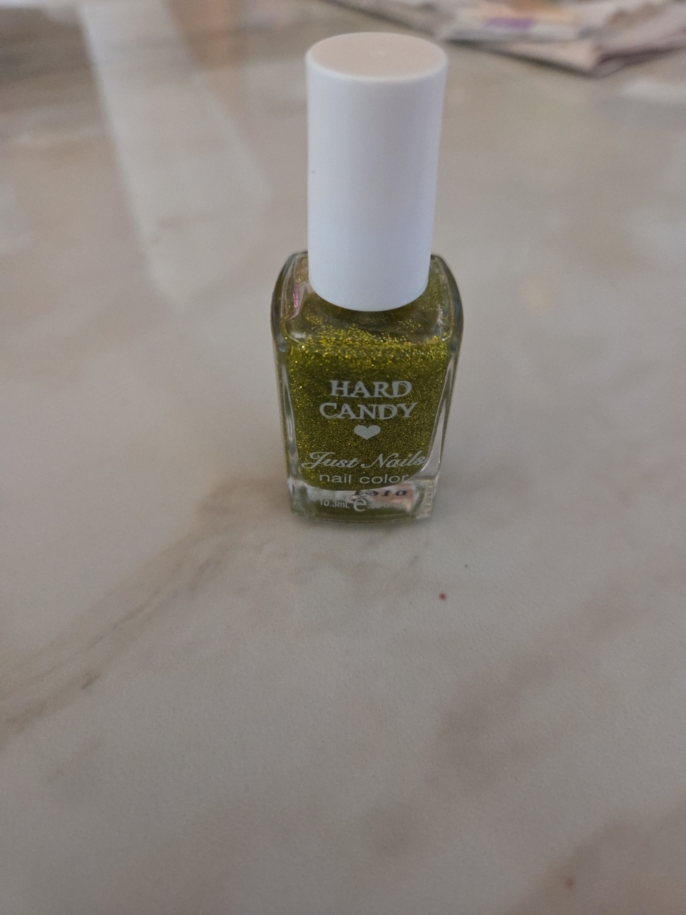 Hard Candy Glitter Nail Polish - Lime Green